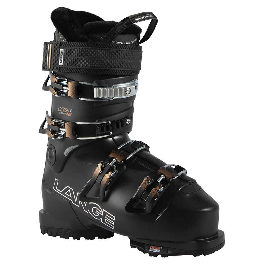 Lange Lx 75 W Hv Gw Woman Alpine Ski Boots Schwarz 22.0 von Lange