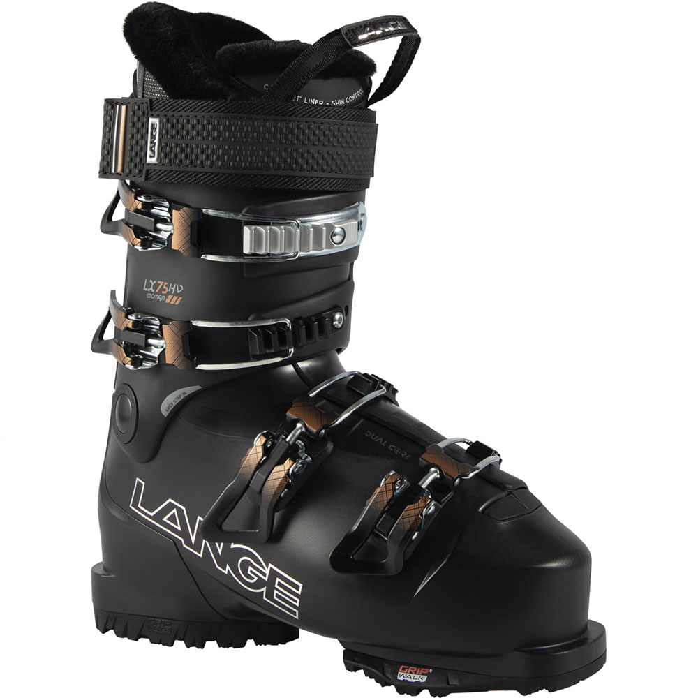 Lange Lx 75 W Hv Gw Woman Alpine Ski Boots Schwarz 24.5 von Lange