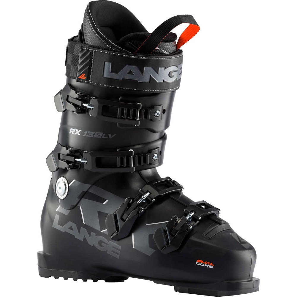 Lange Rx 130 Low Volume Alpine Ski Boots Schwarz 25.5 von Lange