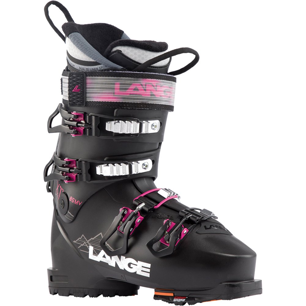 Lange Xt3 85 Mv No Pin Woman Alpine Ski Boots Schwarz 24.0 von Lange