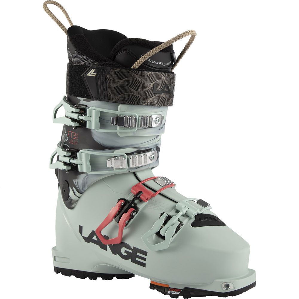 Lange Xt3 Free 115 W Lv Gw Woman Alpine Ski Boots Grau 25.0 von Lange