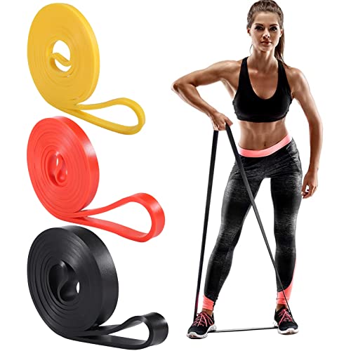 3 Stück Fitnessbänder Set, 3 Größen Widerstandsbänder Klimmzugband, Resistance Band für Krafttraining Powerlifting Yoga Fitness Bodybuilding 3 Stück Fitnessbänder Set, 3 Größen Widerstandsbänder Klimmzugband, Resistance Band für Krafttraining Powerlifting Yoga Fitness Bodybuilding von Lanjue