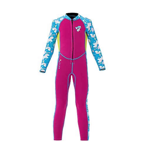 Lansru Neoprenanzug Kinder in 3MM, UPF50+ Neopren Lang Schutz vor Sonnenbrand, bequemer Frontreißverschluss, perfekt für Schwimmkurse Lansru Neoprenanzug Kinder in 3MM, UPF50+ Neopren Lang Schutz vor Sonnenbrand, bequemer Frontreißverschluss, perfekt für Schwimmkurse von Lansru