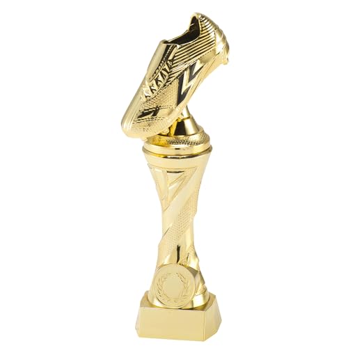 Larius Pokal Ehrenpreis Fußball Torschützenkönig - Goldener Schuh (ohne Wunschtext, XL) von Larius