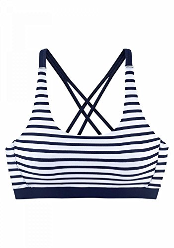 Venice Beach LM exkl. Sport Bustier-Top White-Navy-s - 34 Venice Beach LM exkl. Sport Bustier-Top White-Navy-s - 34 von Lascana