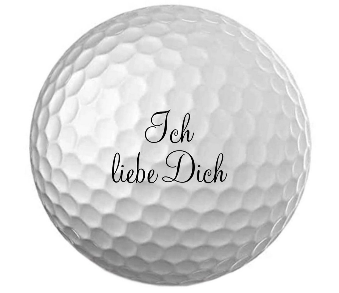 Lasernauten Golfball 3 Stück Golfbälle Wilson Ultra mit Gravur Spruch Ihrer Wahl Golfball von Lasernauten