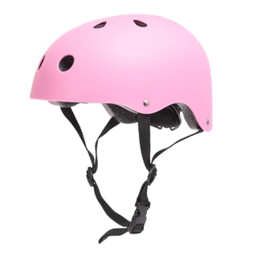 Adult Bike Helm Einstellbarer Radsporthelm für Skating -Rollschanzer -Skateboard -Schutz rosa, Radsporthelm von Lawnrden