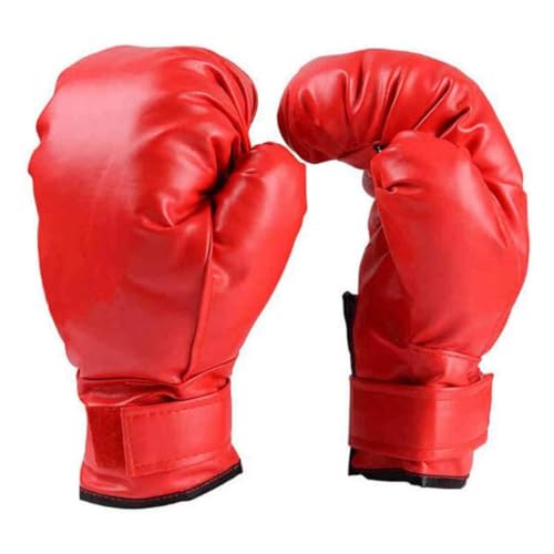 Boxhandschuhe EIN Paar PU-Kampffochhandschuhe Boxzubehör für Erwachsene, von Lawnrden