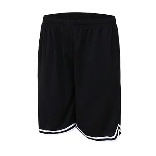 Lay U HOME Basketball-Hosen für Männer lose über-die-Knie fünf-Punkte-Strand schnell trocknend Laufen Fitness Training Sport Shorts Sommer von Lay U HOME