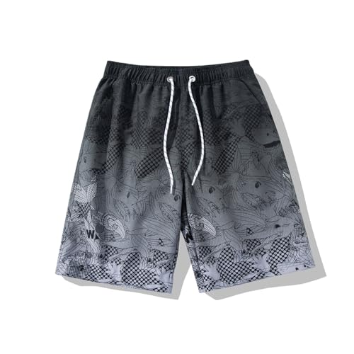 Lay U HOME Beach-Hosen für Männer gedruckt Strand surfen Hosen Männer Casual Shorts lose fünf-Punkt-Hose von Lay U HOME