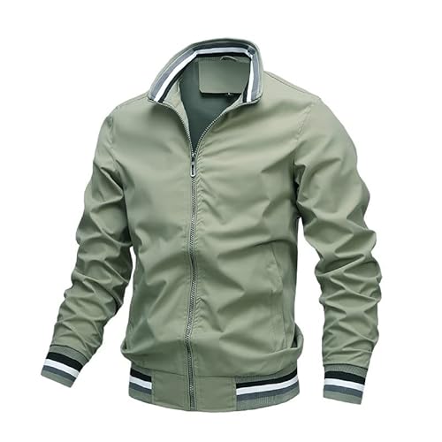 Lay U HOME Casual Jacke Männer Frühling und Herbst Sport solid Farbe Männer Jacke Männer von Lay U HOME