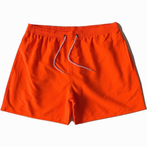 Lay U HOME DREI-Punkt Hosen Männer Strand-Futter Shorts schnell trocknend wasserdicht surfen Badehose Nicht-elastische Polyester Faser Shorts von Lay U HOME