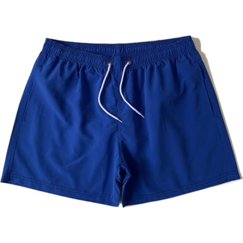 Lay U HOME DREI-Punkt Hosen Männer Strand-Futter Shorts schnell trocknend wasserdicht surfen Badehose Nicht-elastische Polyester Faser Shorts von Lay U HOME