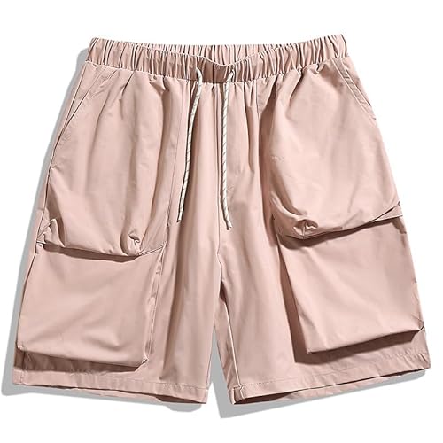 Lay U HOME DREI-dimensional große-Pocket Tooling Shorts Sommer Outdoor lose Casual fünf-Punkt Hosen von Lay U HOME