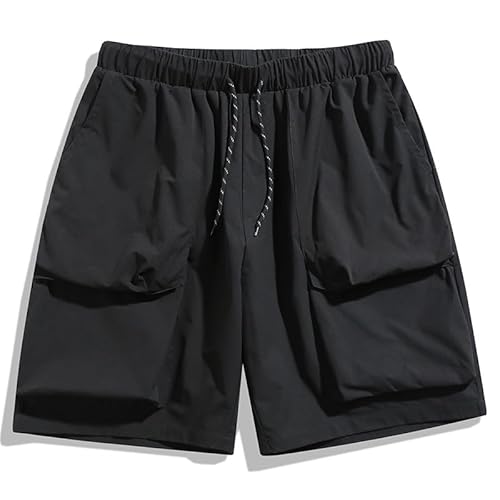 Lay U HOME DREI-dimensional große-Pocket Tooling Shorts Sommer Outdoor lose Casual fünf-Punkt Hosen von Lay U HOME