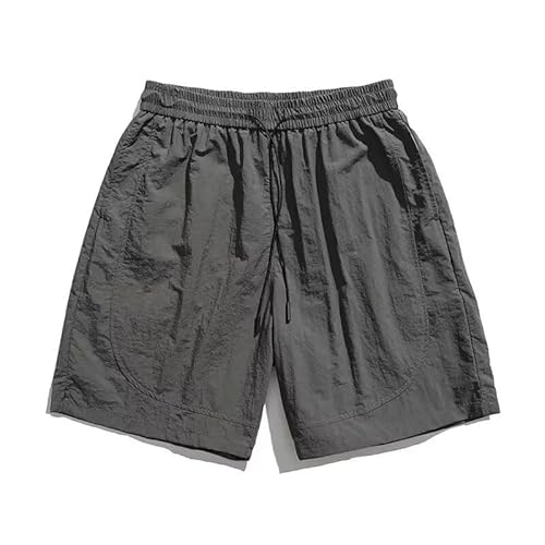 Lay U HOME Einfache Sport Shorts Männer lose und dünne Sommer schnelltrocknend Laufen Fitness einfarbig dünne beiläufige Hosen Männer von Lay U HOME