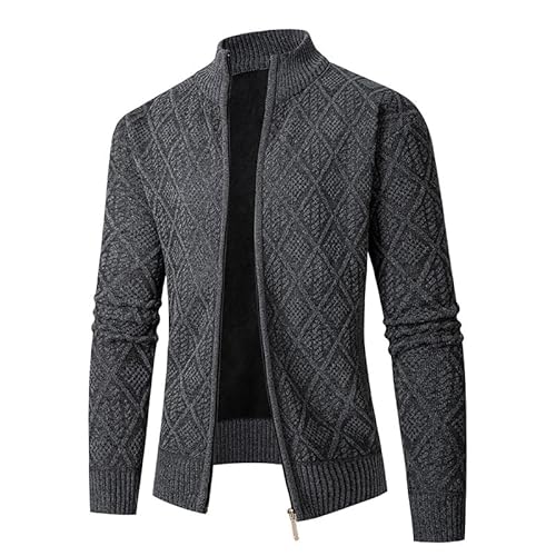 Lay U HOME Gestrickte Strickjacke Oberbekleidung Männer Herbst Slim fit Pullover Jacke Männer Pullover Jacke von Lay U HOME