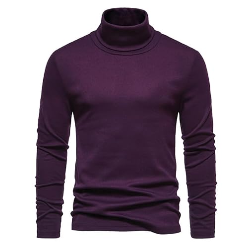 Lay U HOME Herbst und Winter Männer Basic Rollkragen Woolen Fleece Bodenbildung Shirt von Lay U HOME