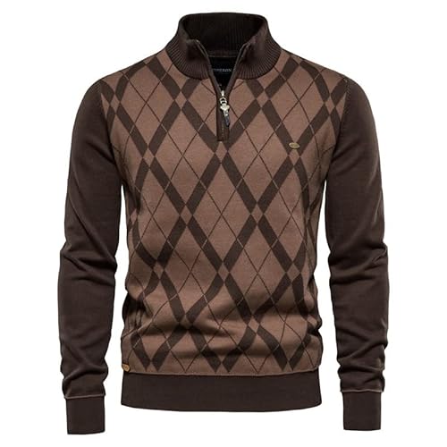 Lay U HOME Herbst und Winter halb Zipper Long-Sleeved Men ' s Pullover lässig Mode Männer Pullover von Lay U HOME