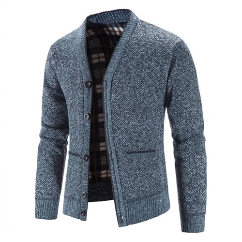 Lay U HOME Herren Pullover Mode jacken warme und Bequeme lässige gestrickte Strickjacke Männer von Lay U HOME