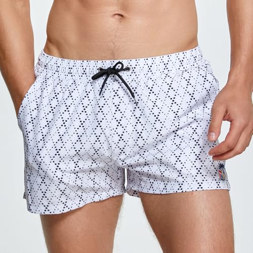 Lay U HOME Herren Sommer fünf-Punkt Shorts Sommer Sport Strand Hose trendy Sports Pants von Lay U HOME