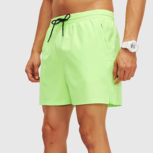 Lay U HOME Männer Lightweight Breathable Sports Shorts Sommer lose DREI-Punkt-Reißverschluss Shorts Running Quick-Drying Shorts von Lay U HOME