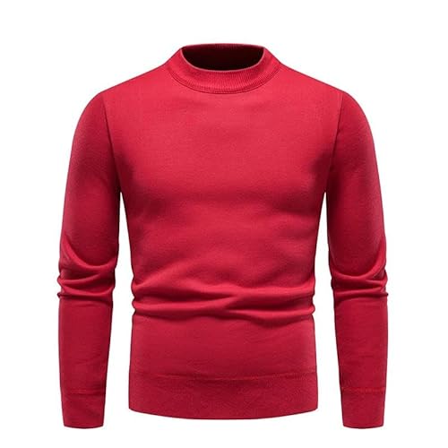 Lay U HOME Männer s Pullover Weiche Pullover Winter e Rong Shirts Kleidung Gestrickte Warme Kalte Bluse Slim Fit Unten Shirts von Lay U HOME