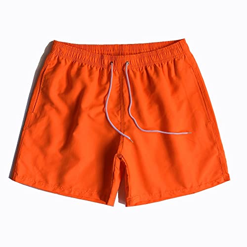 Lay U HOME Polyester-Faser Vier-Punkt-Strand-Hosen-Männer fünf-Punkt-schnell trocknend Schwimmen Shorts Männer gefüttert Sport Strand Hosen von Lay U HOME