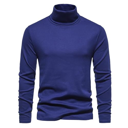 Lay U HOME Pullover Männer Herbst und Winter einfarbig high-Neck Slim-fit Plus samt Männer Pullover Bodenbildung Shirt von Lay U HOME