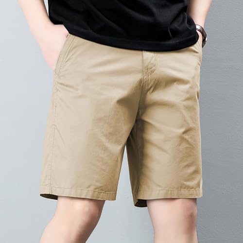 Lay U HOME Shorts Männer Casual dünne fünf-Punkt-große Hosen Beach Sommer Overalls lose äußere tragen Hosen von Lay U HOME