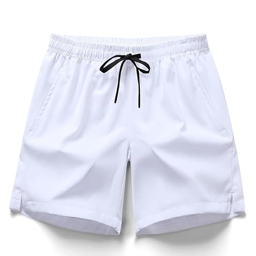 Lay U HOME Shorts Männer Sommer beiläufige EIS Seide DREI-Punkt Hosen Sport Basketball Laufen schnell trocknend Strand Paar Hosen lose Art von Lay U HOME