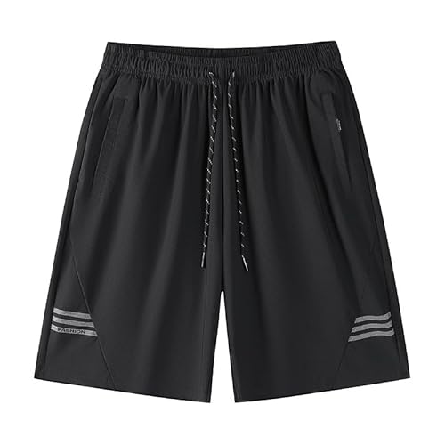 Lay U HOME Shorts Männer Sommer dünne fünf-Punkt Hosen Männer lose große Größe Hosen für Männer schnell trocknende Hosen für Männer Sport Hosen von Lay U HOME