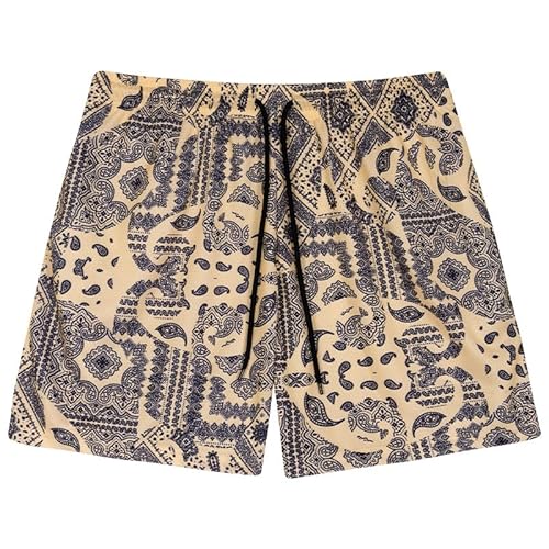 Lay U HOME Sommer Blume drucken Shorts gedruckt Männer Shorts lässig Street Drawstring Herren Shorts von Lay U HOME