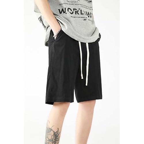 Lay U HOME Sommer dünne EIS Seide Denim Shorts Männer Casual fünf-Punkt Hosen äußeren tragen von Lay U HOME