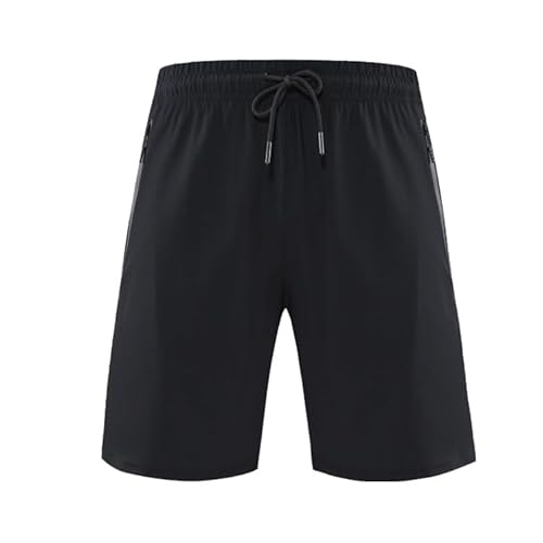 Lay U HOME Sommer lockere und dünne Fitness Training fünf-Punkt Hosen Basketball-Hosen für Männer schnell trocknend atmungsaktiv EIS Seide Running Sport Shorts von Lay U HOME