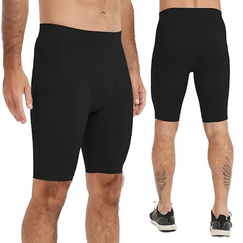 Lay U HOME Sport-fünf-Punkt Hosen Herren Sommer Fitness schnell trocknend Leggings Running Basketball Training Shorts von Lay U HOME