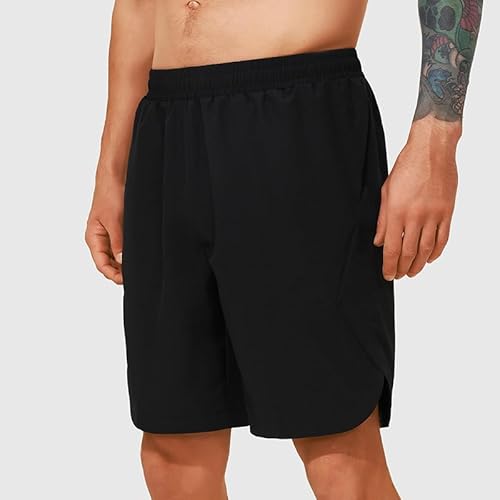 Lay U HOME Sport schnell trocknend Hosen Männer lose Frühjahr dünne Outdoor Laufen Fitness Yoga Shorts Freizeit Trainings Shorts von Lay U HOME