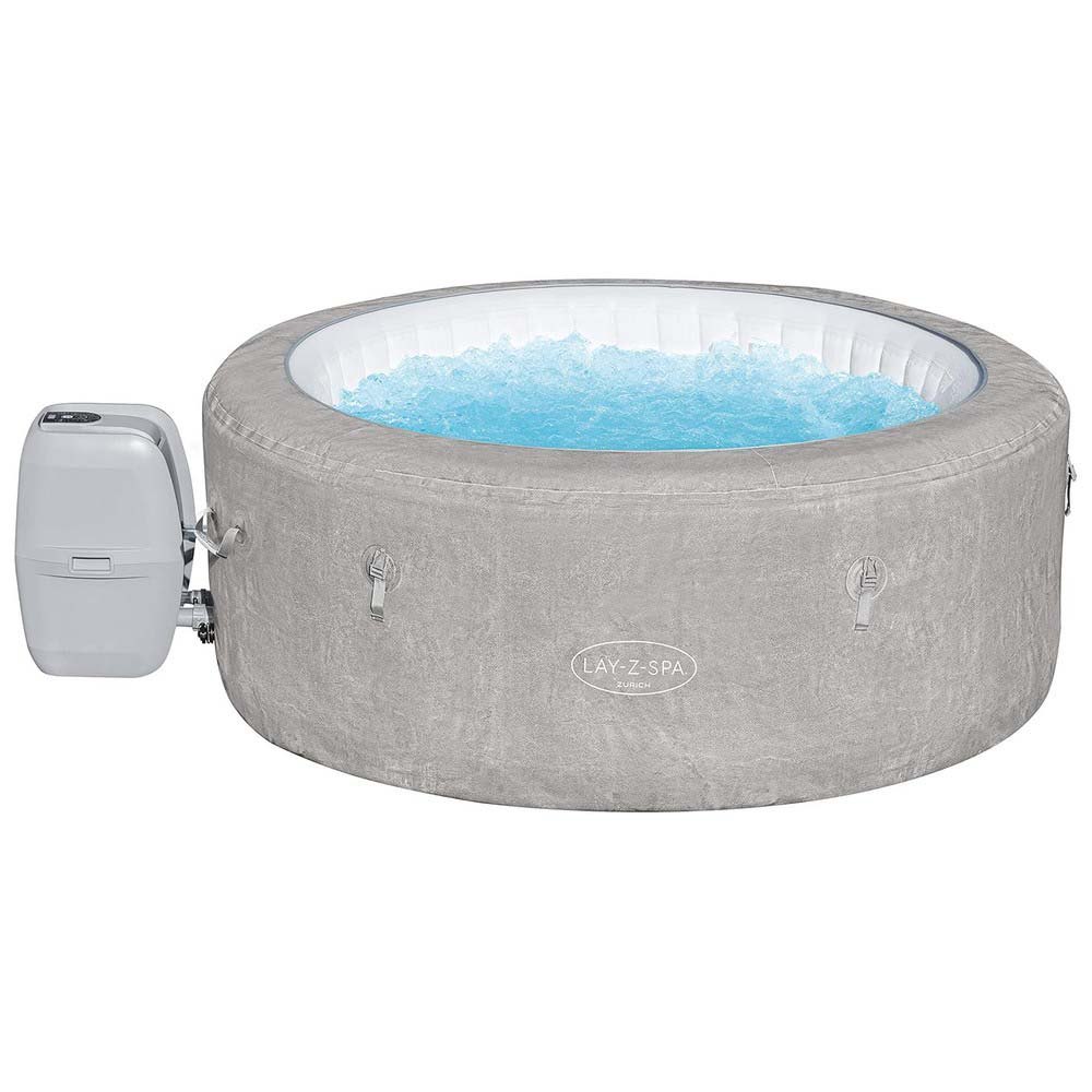 Lay-z Spa Zurich Airjet 180x66 Cm Inflatable Jacuzzi Durchsichtig 669 Liters von Lay-z Spa