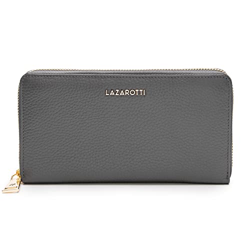 Lazarotti Bologna große Leder Geldbörse Damen | großes Reißverschlussfach, 16 Kartenfächer, Münzfach, RFID-Schutz | 19 x 4 x 10 cm Lazarotti Bologna große Leder Geldbörse Damen | großes Reißverschlussfach, 16 Kartenfächer, Münzfach, RFID-Schutz | 19 x 4 x 10 cm von Lazarotti