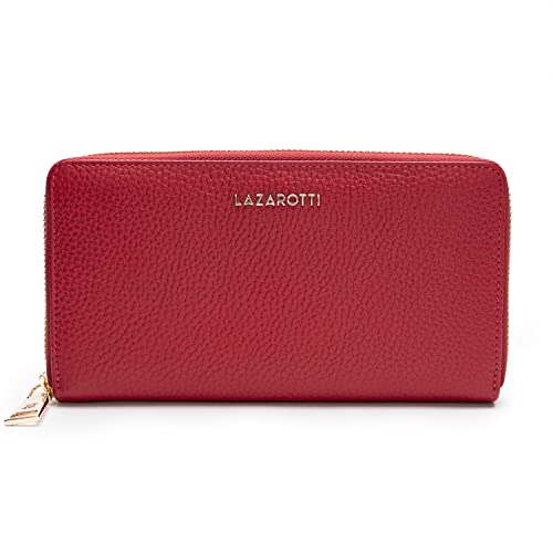 Lazarotti Bologna große Leder Geldbörse Damen | großes Reißverschlussfach, 16 Kartenfächer, Münzfach, RFID-Schutz | 19 x 4 x 10 cm Lazarotti Bologna große Leder Geldbörse Damen | großes Reißverschlussfach, 16 Kartenfächer, Münzfach, RFID-Schutz | 19 x 4 x 10 cm von Lazarotti