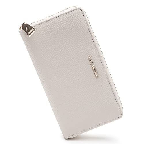 Lazarotti Bologna große Leder Geldbörse Damen | großes Reißverschlussfach, 16 Kartenfächer, Münzfach, RFID-Schutz | 19 x 4 x 10 cm Lazarotti Bologna große Leder Geldbörse Damen | großes Reißverschlussfach, 16 Kartenfächer, Münzfach, RFID-Schutz | 19 x 4 x 10 cm von Lazarotti