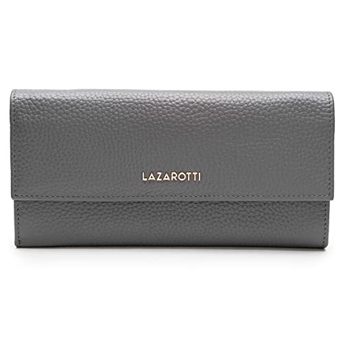 Lazarotti Bologna große Leder Geldbörse Damen | mit Druckknopf, großem Reißverschlussfach, 12 Kartenfächer, RFID-Schutz | 19 x 10 x 3 cm (2 Breiten einstellbar) Lazarotti Bologna große Leder Geldbörse Damen | mit Druckknopf, großem Reißverschlussfach, 12 Kartenfächer, RFID-Schutz | 19 x 10 x 3 cm (2 Breiten einstellbar) von Lazarotti