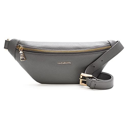 Lazarotti Bologna Leder Gürteltasche Damen | längenverstellbarer Tragegurt | große Bauchtasche 31 cm Lazarotti Bologna Leder Gürteltasche Damen | längenverstellbarer Tragegurt | große Bauchtasche 31 cm von Lazarotti