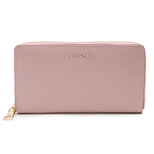 Lazarotti Bologna große Leder Geldbörse Damen | großes Reißverschlussfach, 16 Kartenfächer, Münzfach, RFID-Schutz | 19 x 4 x 10 cm Lazarotti Bologna große Leder Geldbörse Damen | großes Reißverschlussfach, 16 Kartenfächer, Münzfach, RFID-Schutz | 19 x 4 x 10 cm von Lazarotti