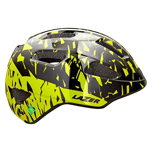 LAZER Helm Nutz Kc Black Flash Yellow Uni Fahrradteile, gelb, Einheitsgröße von Lazer