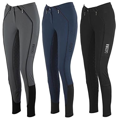 Lazura Damen Reithose Silikon Vollbesatz Fiona schwarz 40 Lazura Damen Reithose Silikon Vollbesatz Fiona schwarz 40 von Lazura
