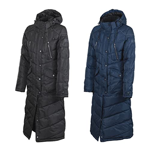 Lazura - Winter Reitmantel Sophia für Damen | wasser- & windabweisend | wattierter Damen Wintermantel | atmungsaktiver Steppmantel | Reitbekleidung in Schwarz | Größe M Lazura - Winter Reitmantel Sophia für Damen | wasser- & windabweisend | wattierter Damen Wintermantel | atmungsaktiver Steppmantel | Reitbekleidung in Schwarz | Größe M von Lazura