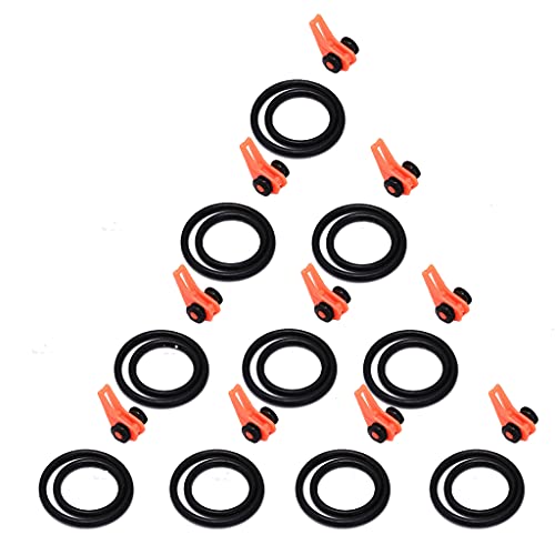 Angelruten-Hakenhalter mit elastischen, kleinen Angelwerkzeugen, leicht verstellbar, Angelruten-Haken-Halter, 10 Stück/Set Angelruten-Hakenhalter mit elastischen, kleinen Angelwerkzeugen, leicht verstellbar, Angelruten-Haken-Halter, 10 Stück/Set von Ldabrye