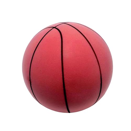 Ldabrye Bounces Basketball Bounces Mutes Indoor Silents Basketball Geräuscharmer Pat Trainingsball Für Kinder von Ldabrye