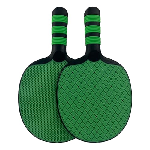 Ldabrye Tischtennisschläger-Set, Silikon, Tischtennisschläger, professionelles Pingpong-Paddel-Set, Tischtennisausrüstung für Anfänger von Ldabrye